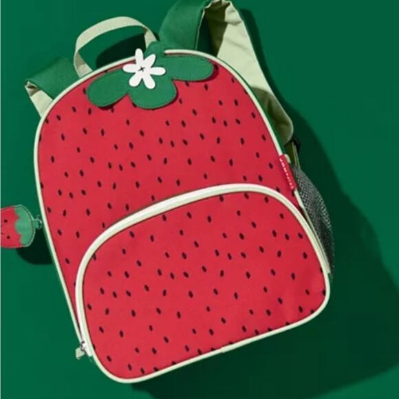 Skip Hop Strawberry Themed Backpack - Picture 4 of 6